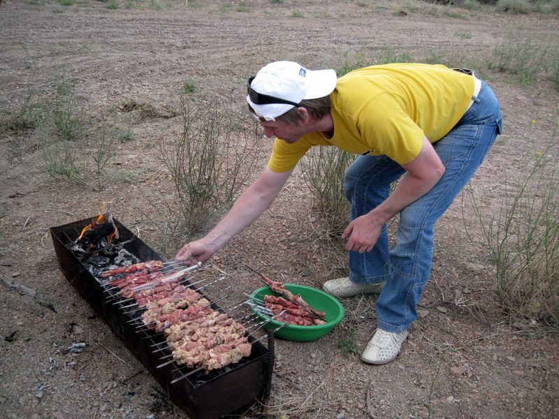 Шашлык и пиво — день чудестный!